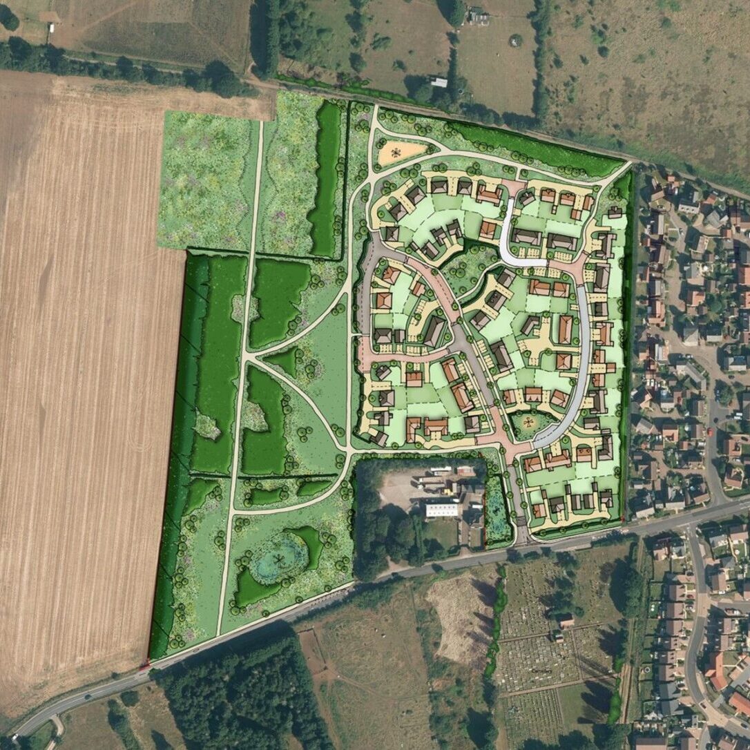 Outline planning permission has been granted for a residential development of up to 125 homes in Potton Outline planning permission has been granted for a residential development of up to 125 homes in Potton
