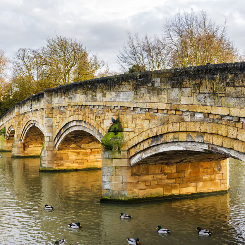 Beautiful Abbey Park Bridge.